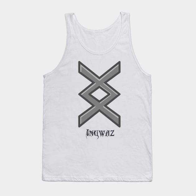 Ingwaz Rune Tank Top by GodiLimeg